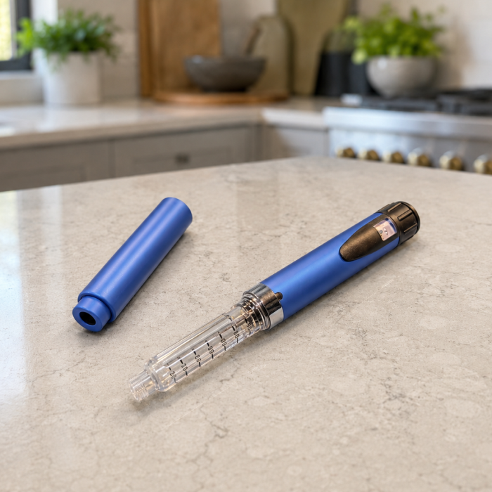 V2 Reusable Research Pen — Blue