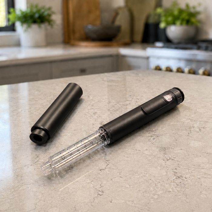 V4 Reusable Research Pen — Black