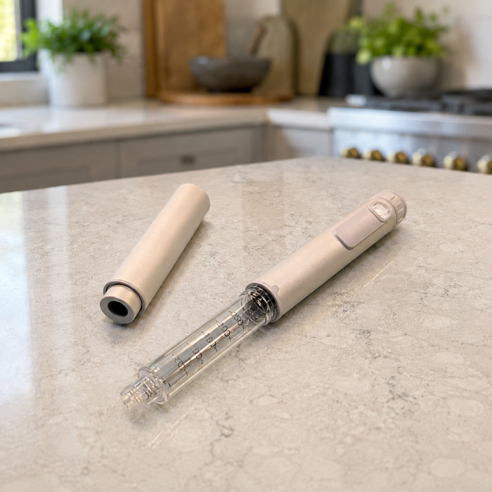 V4 Reusable Research Pen — Silver
